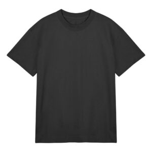 True Blanks – t-shirt boxy noir ( 240 Gsm )