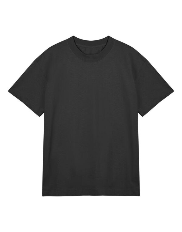 True Blanks – t-shirt boxy noir ( 240 Gsm )