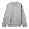 True Blanks – sweatshirt boxy gris chiné ( 370 Gsm )